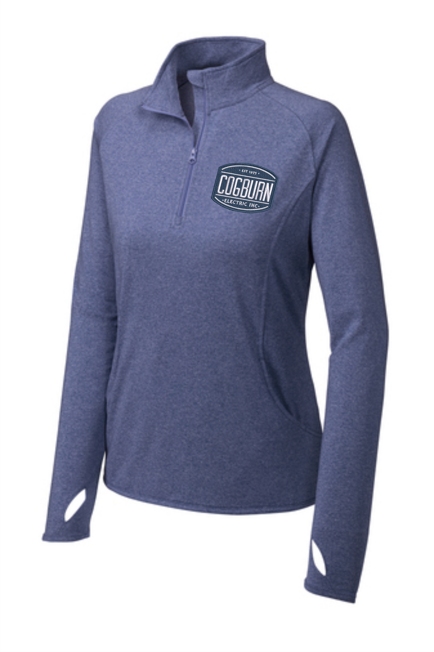 Cogburn Electric Sport-Tek Sport-Wick Stretch 1/2 Zip