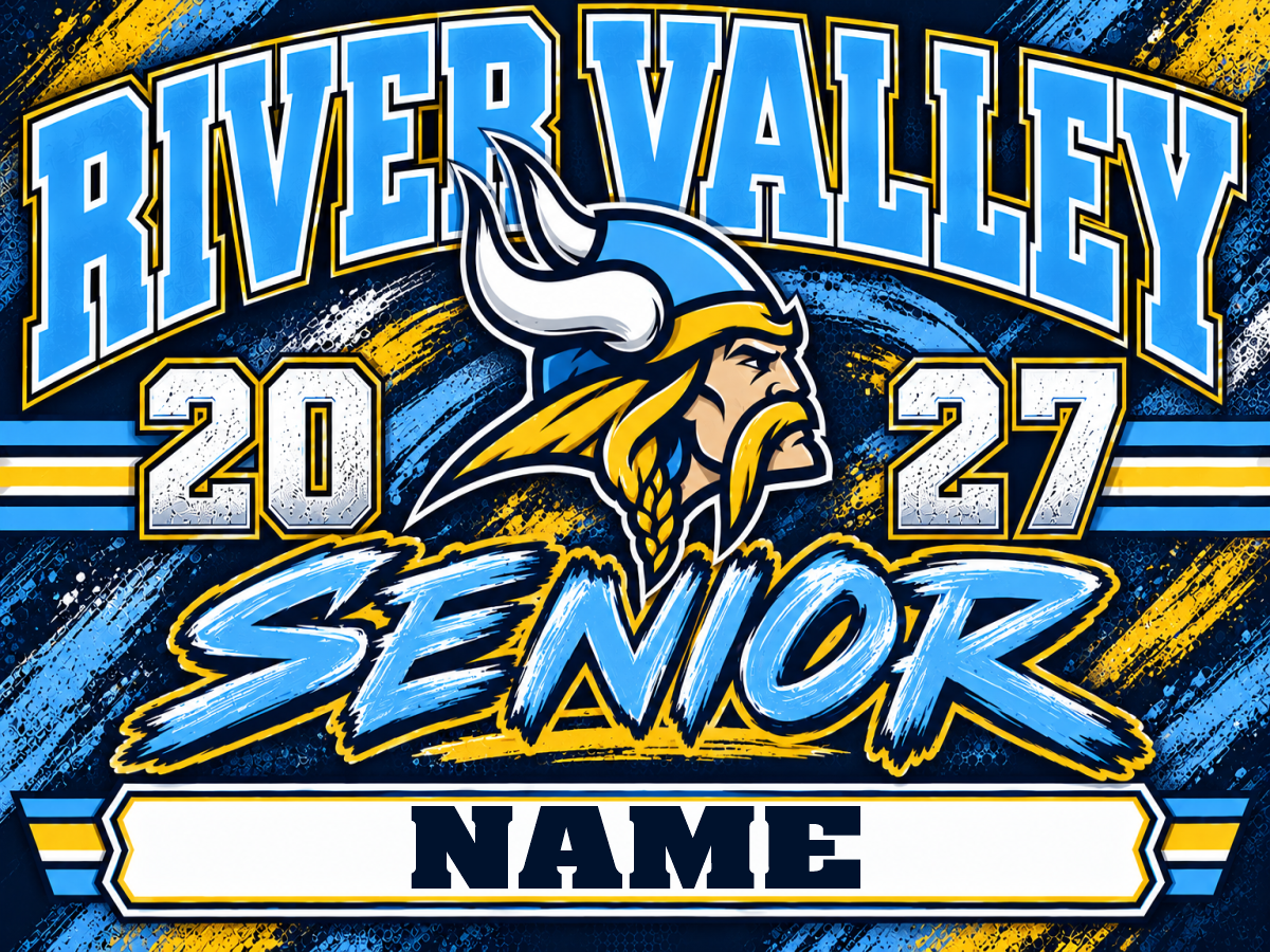 River Valley Senior Yard Sign