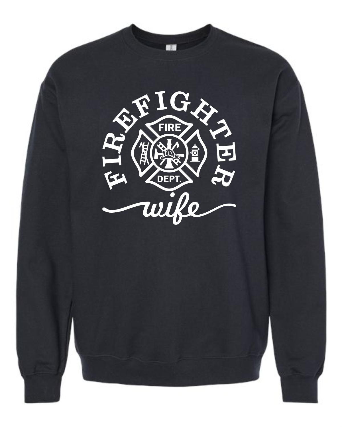 Fire Wife Softstyle® Crewneck Sweatshirt