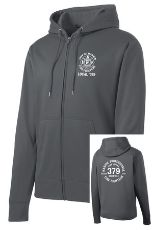 Local 379 Sport-Wick® Fleece Full-Zip Hooded Jacket
