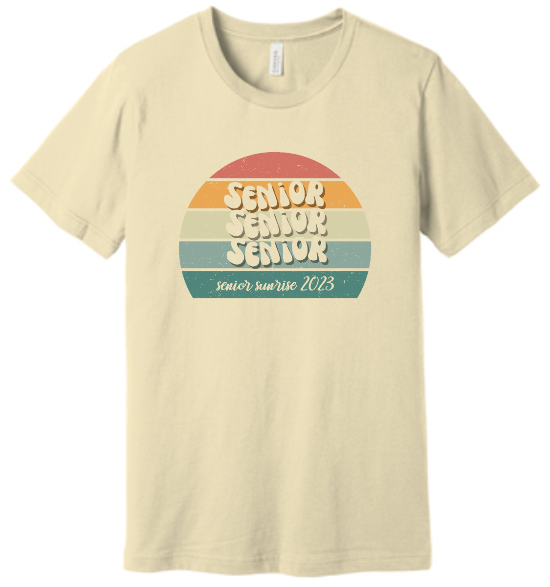 Senior Sunrise 2023 Bella Canvas T-Shirt
