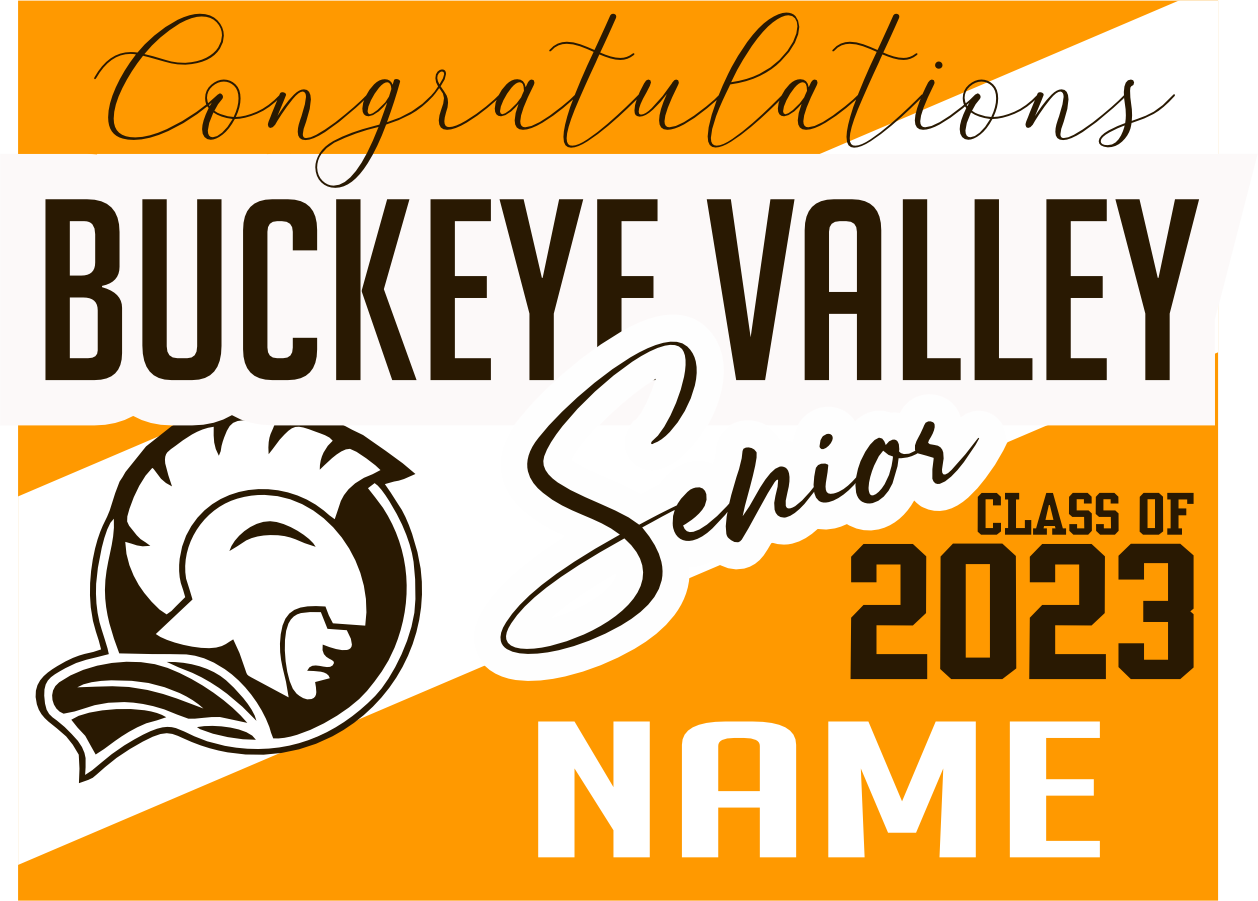 Buckeye Valley Senior Yard Sign