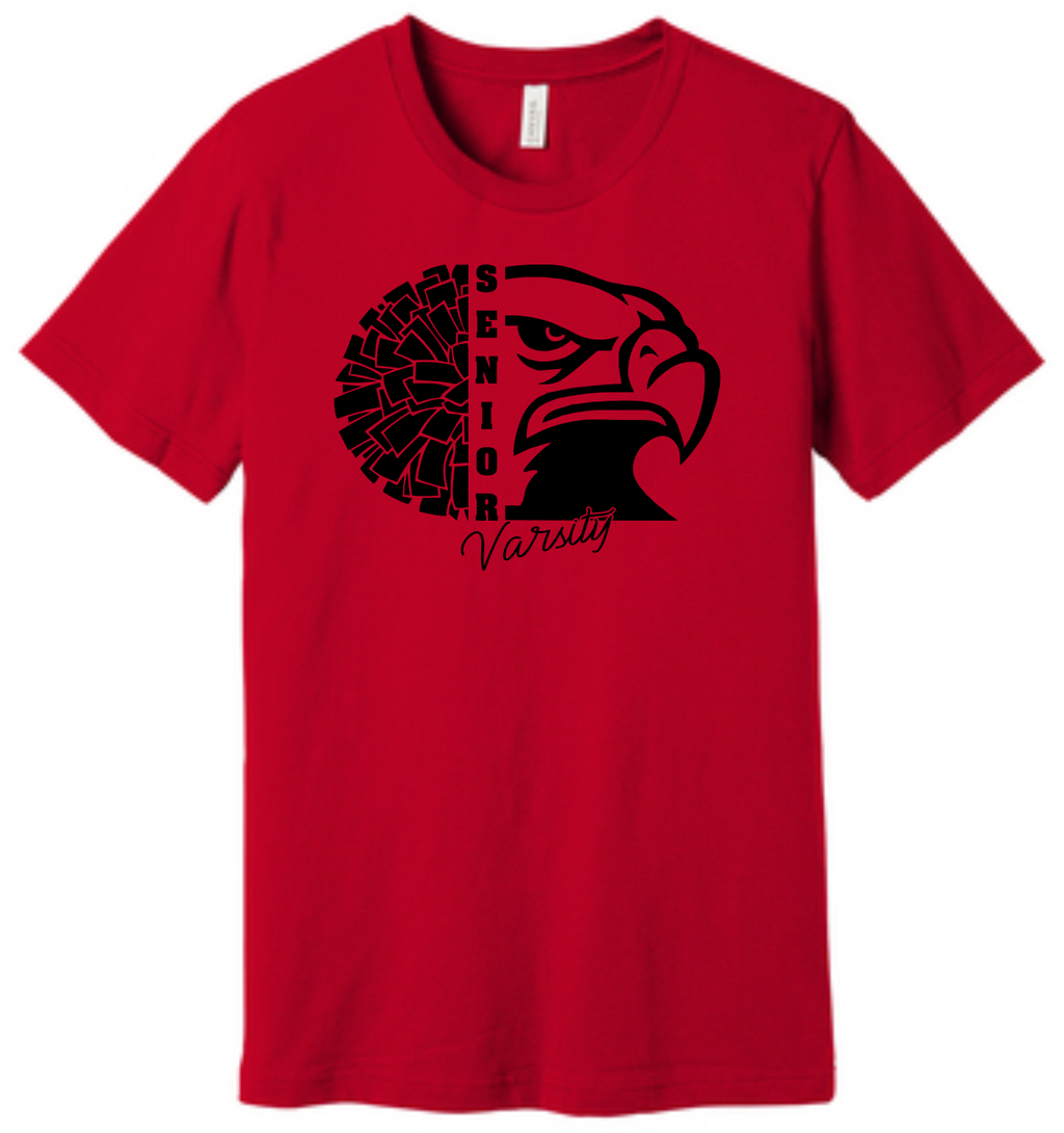 Senior Varsity Eagle Cheer Bella Canvas T-Shirt