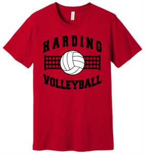 Harding Volleyball Bella Canvas T-Shirt