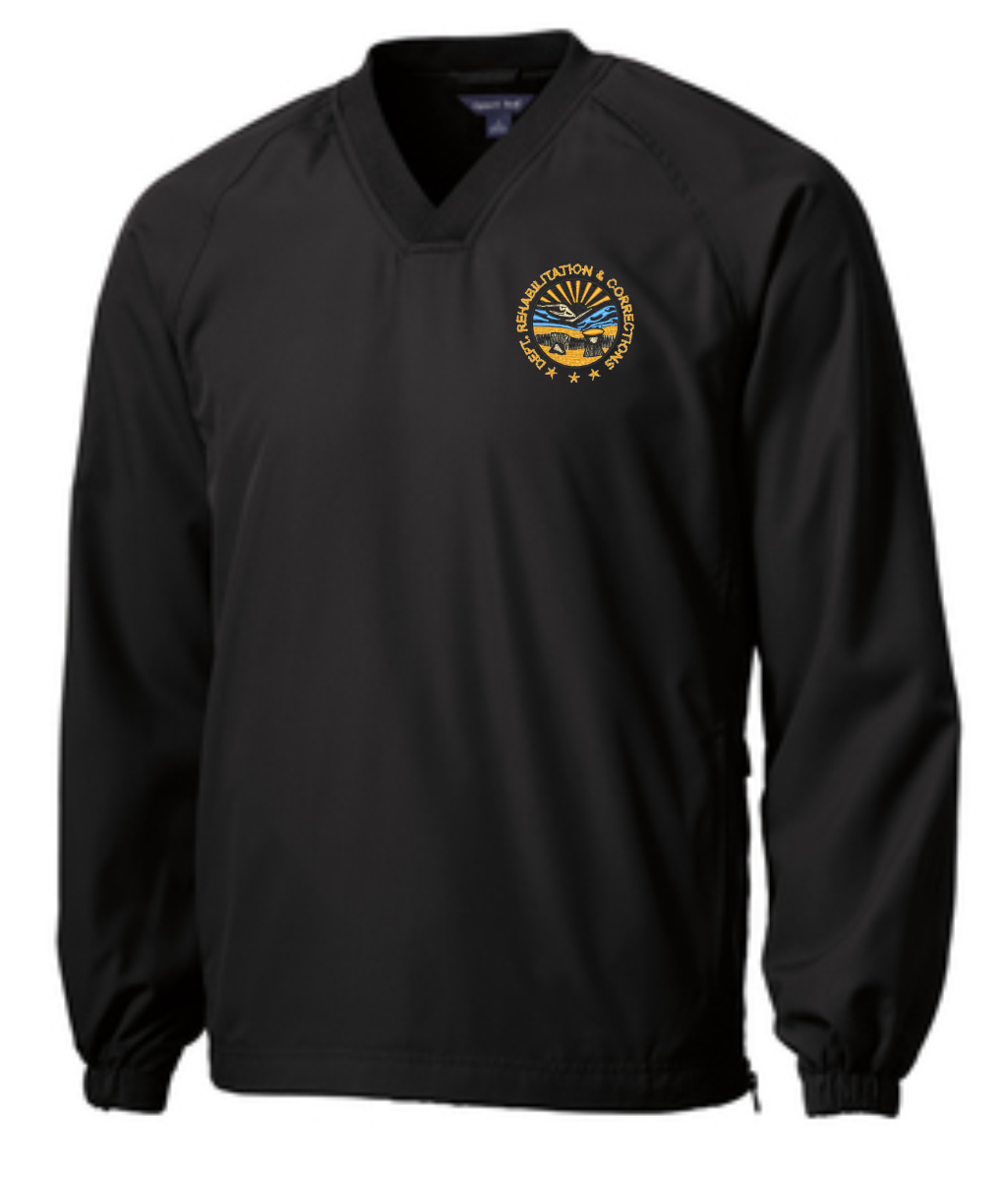 Sport-Tek® V-Neck Raglan Wind Shirt DRC Seal