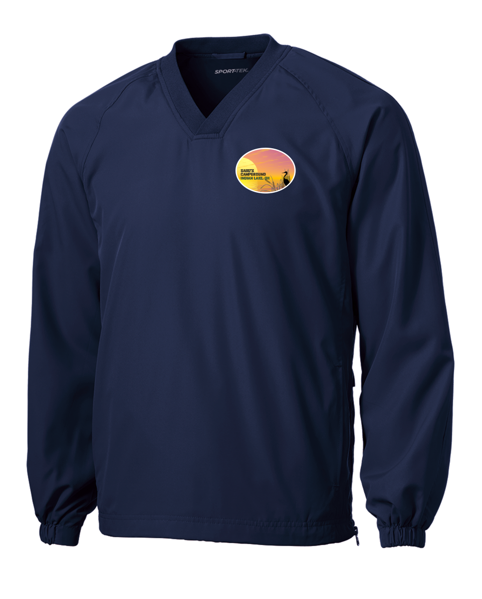 Indian Lake V-Neck Raglan Windshirt