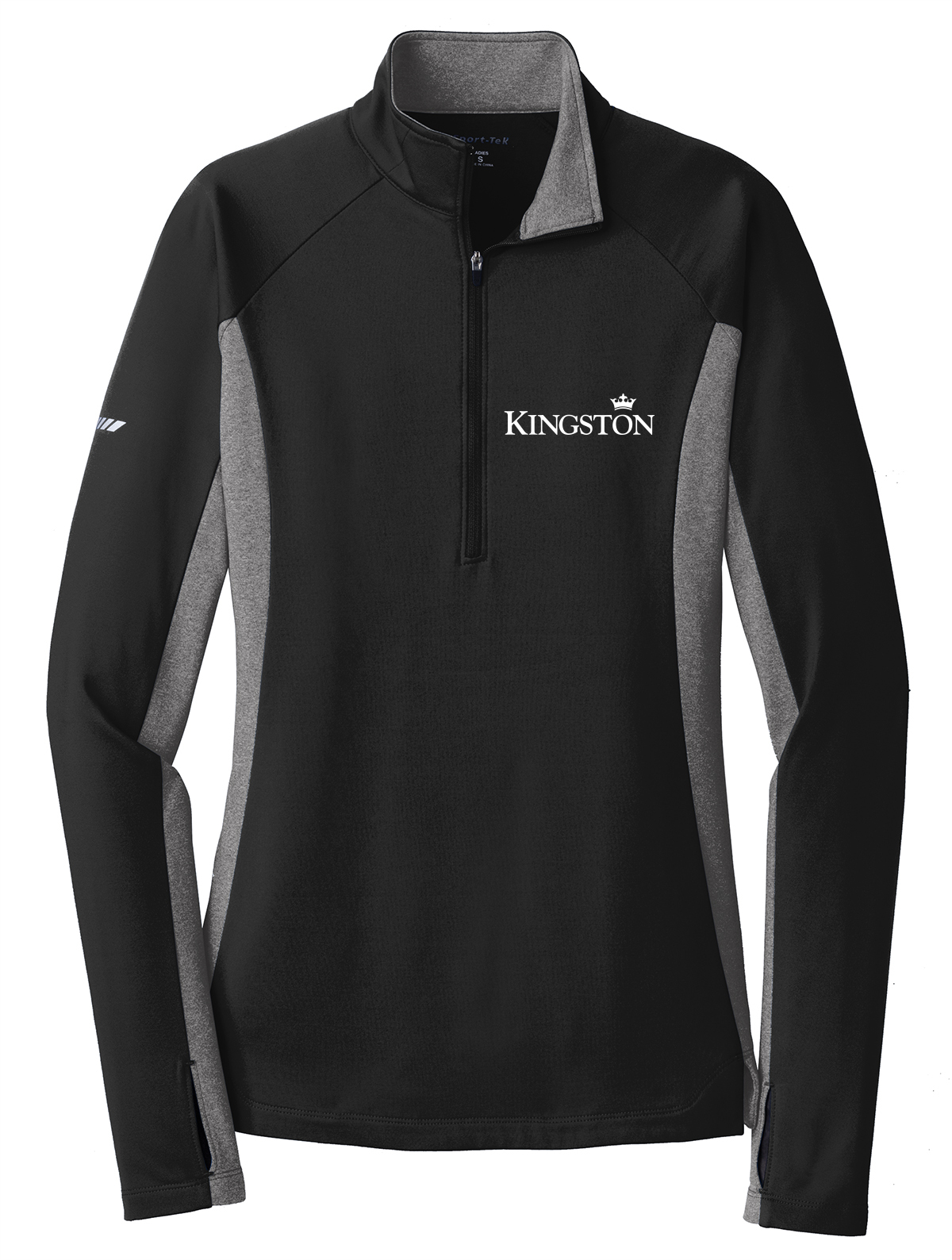 Sport-Tek® Sport-Wick® Stretch Contrast 1/2-Zip Pullover (Kingston)