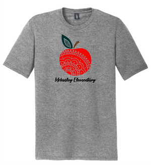 Marion City Schools Apple logo, District ® Perfect Tri®Tee