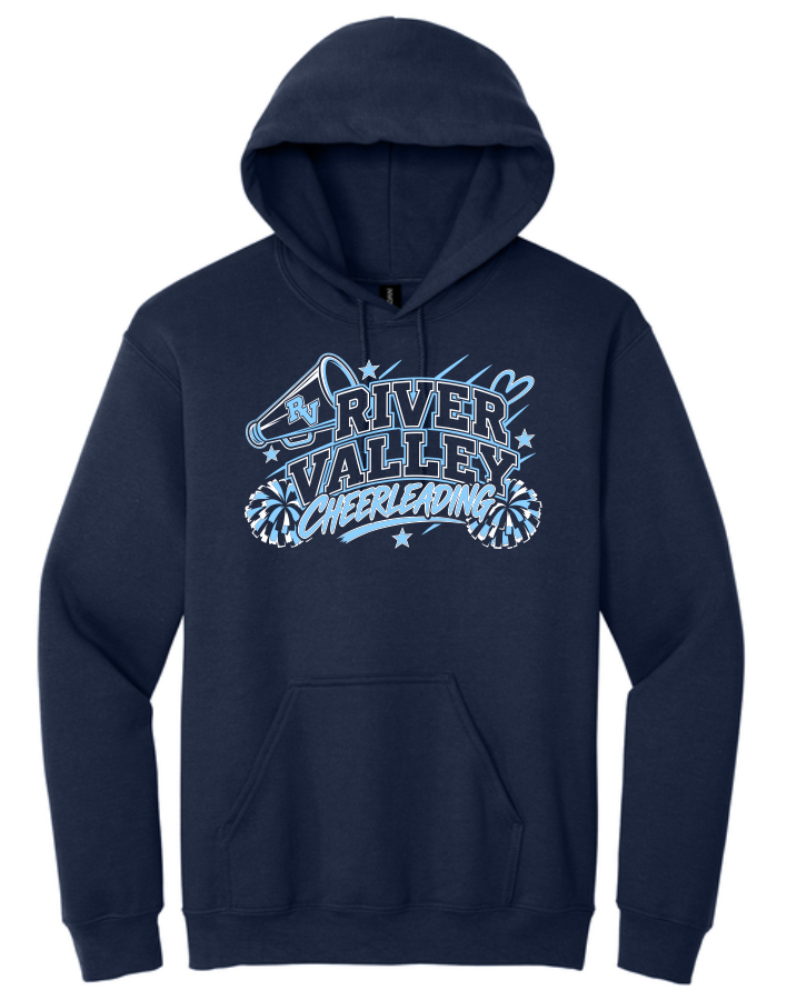 River Valley Cheer T-Shirt, Long Sleeve, Crewneck, Hoodie