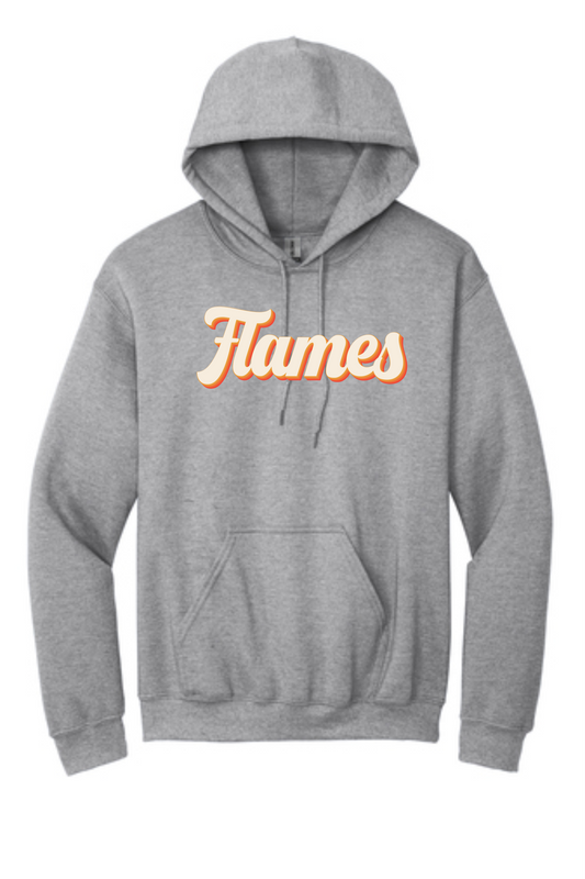 Kuest Orange Flame Hoodie