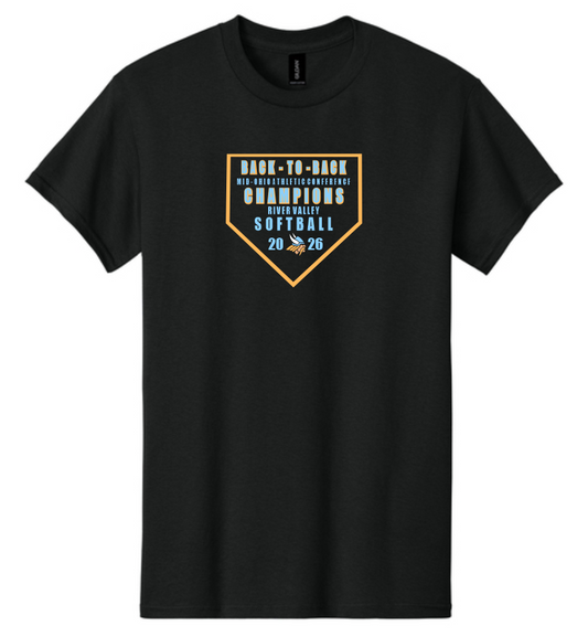 River Valley MOAC Softball Champions T-shirt