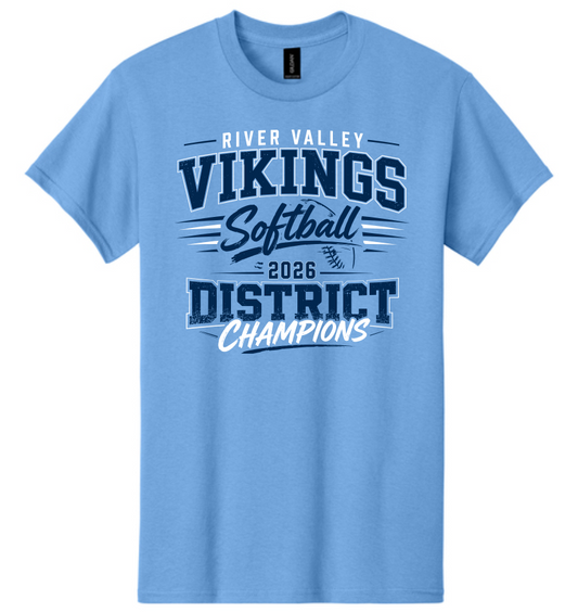 River Valley Softball District Champions T-shirt