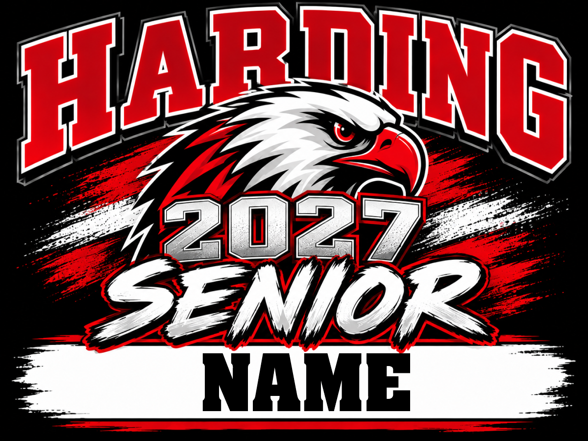 Harding Senior Yard Sign