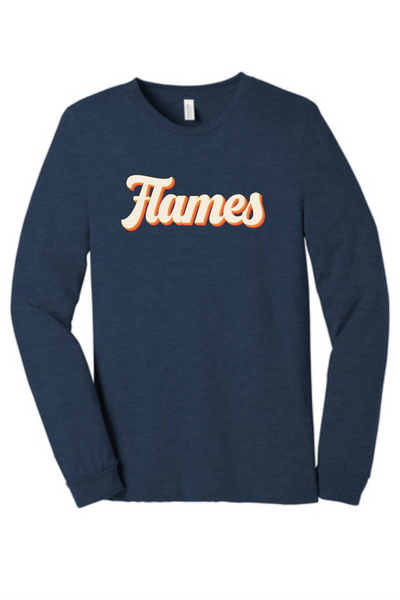 【oan】Fuego Flame Long Sleeve T-shirt Kuest Orange Flame Long Sleeve T-Shirt – Hessler's Screen