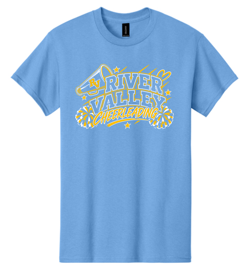 River Valley Cheer T-Shirt, Long Sleeve, Crewneck, Hoodie