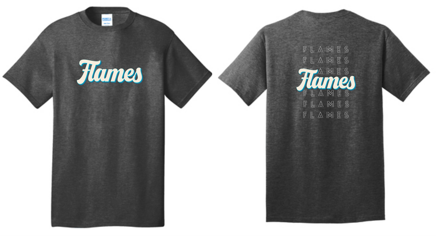 Kuest Blue Flame Academy T-Shirt w/back
