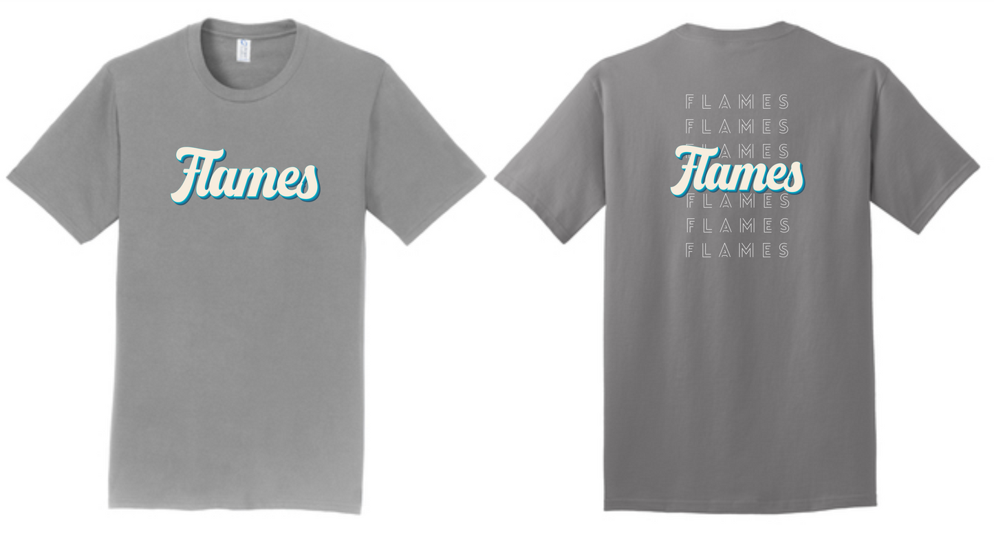 Kuest Blue Flame Academy T-Shirt w/back