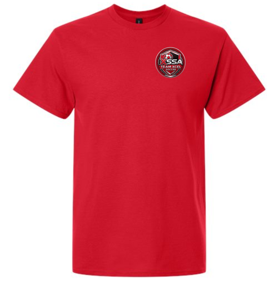 Xcel Soccer Left Chest Print