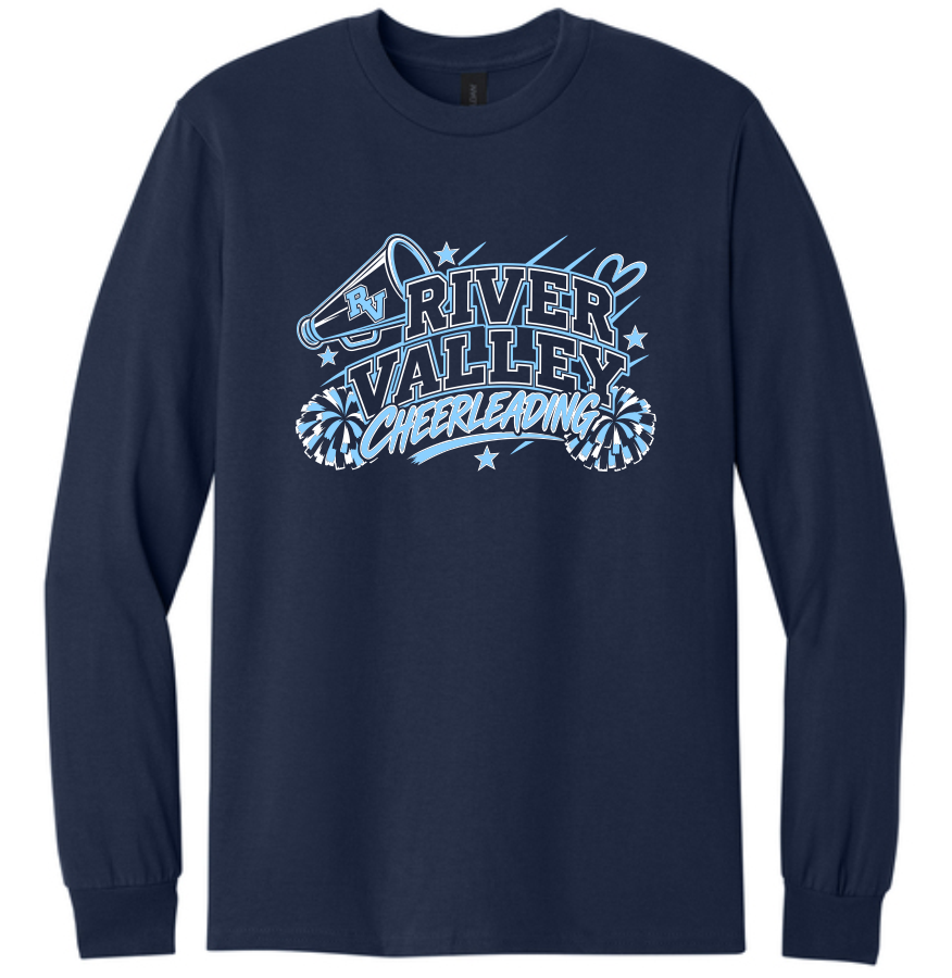 River Valley Cheer T-Shirt, Long Sleeve, Crewneck, Hoodie