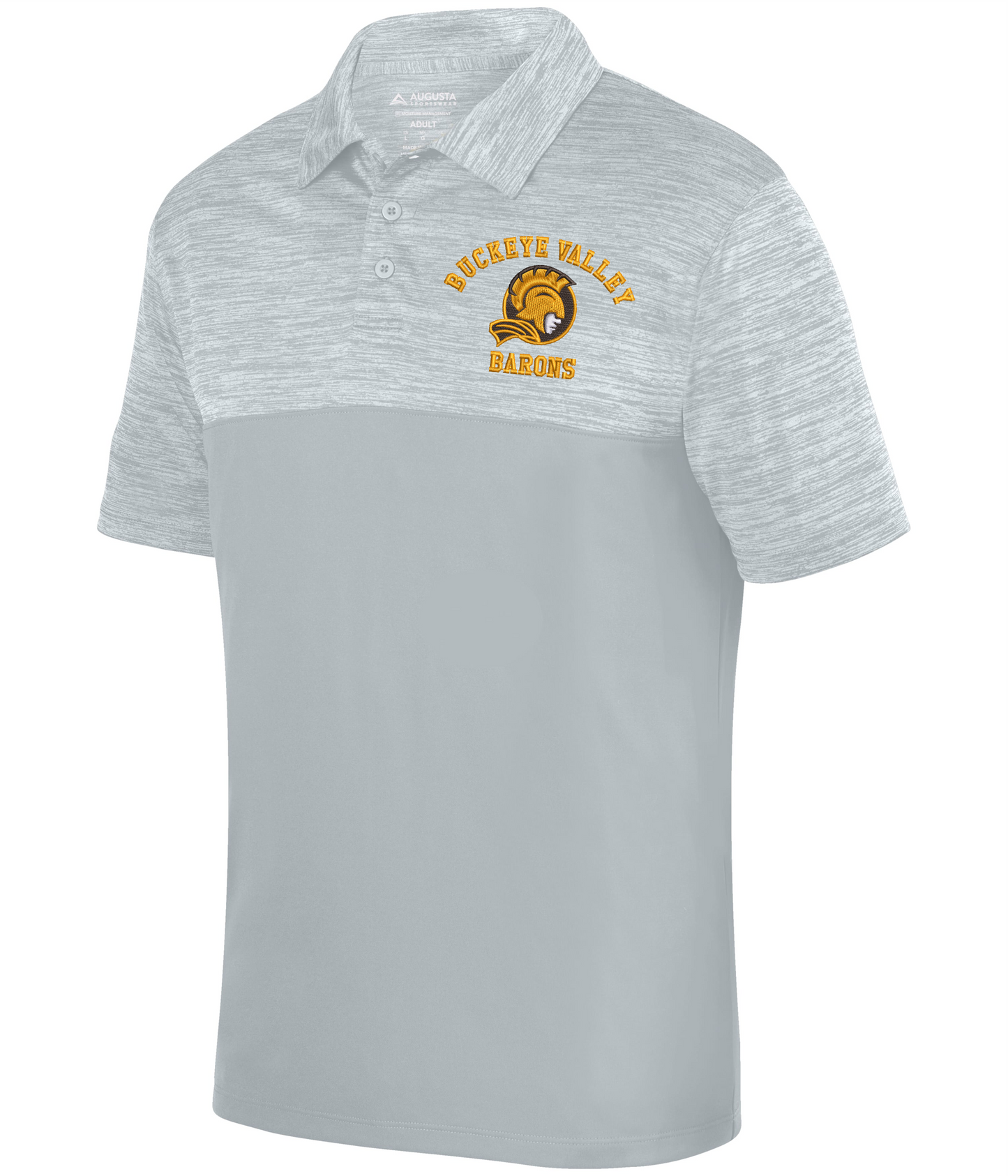 Buckeye Valley Shadow Tonal Heather Polo