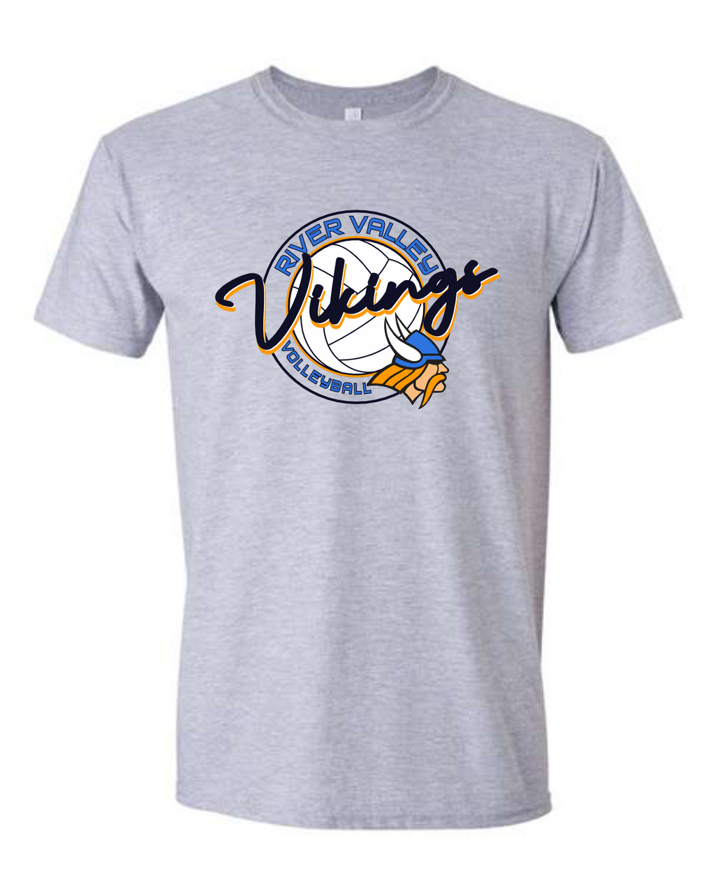 River Valley Volleyball Soft Style Tee