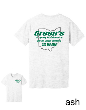 Green's Property Maintenance Bella Canvas T-Shirt