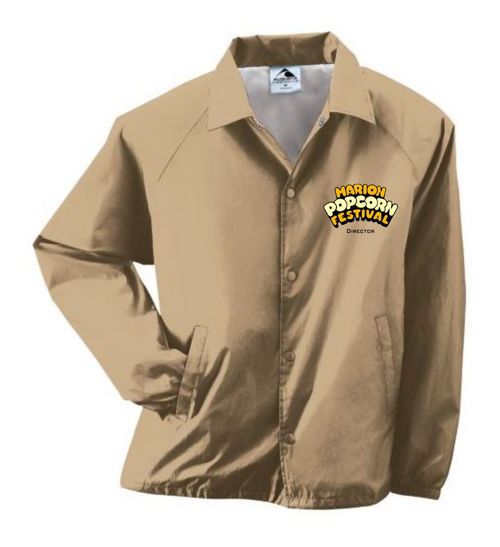 Marion Popcorn Festival Augusta Nylon Coach's Jacket/Lined