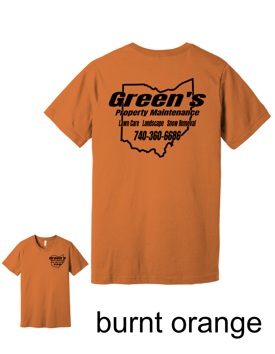 Green's Property Maintenance Bella Canvas T-Shirt