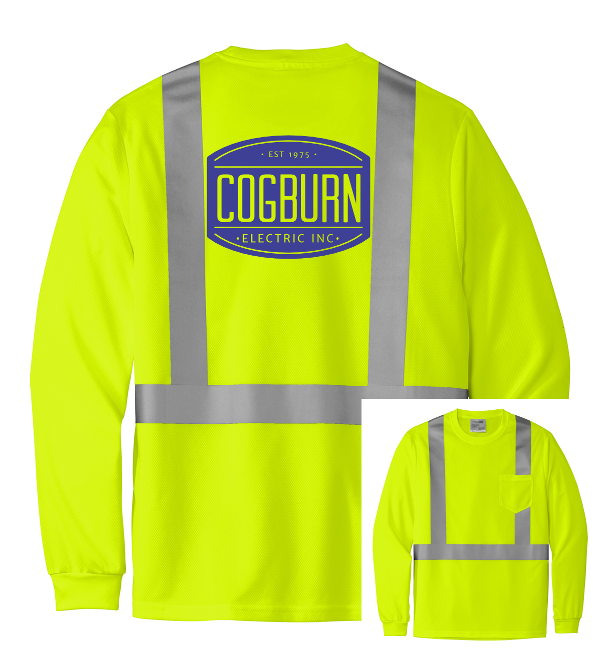 COGBURN CornerStone ® Class 2 Mesh Long Sleeve Tee