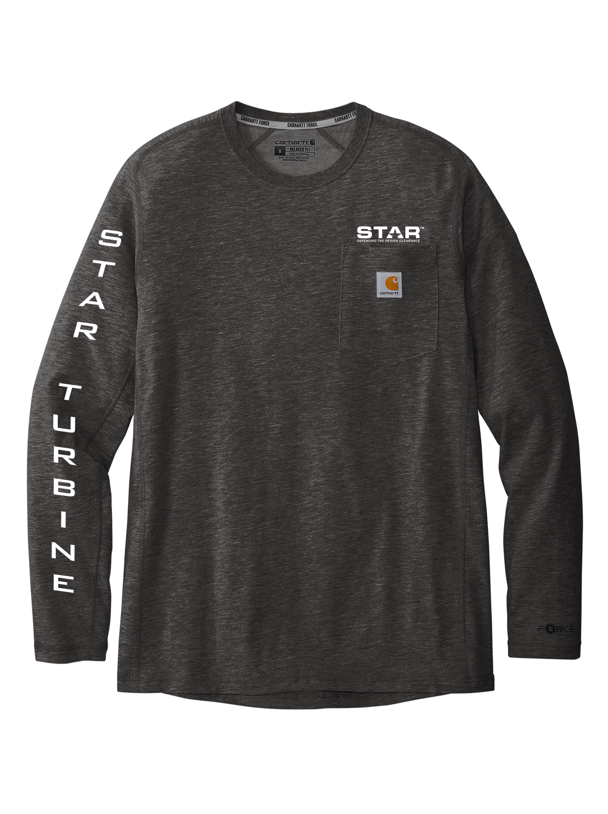 STAR Carhartt Force® Long Sleeve Pocket T-Shirt