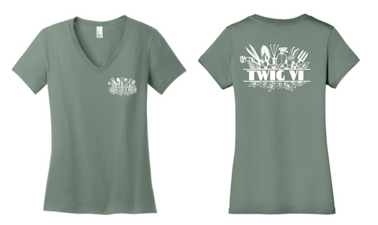 Garden Club Women's V-Neck Tee