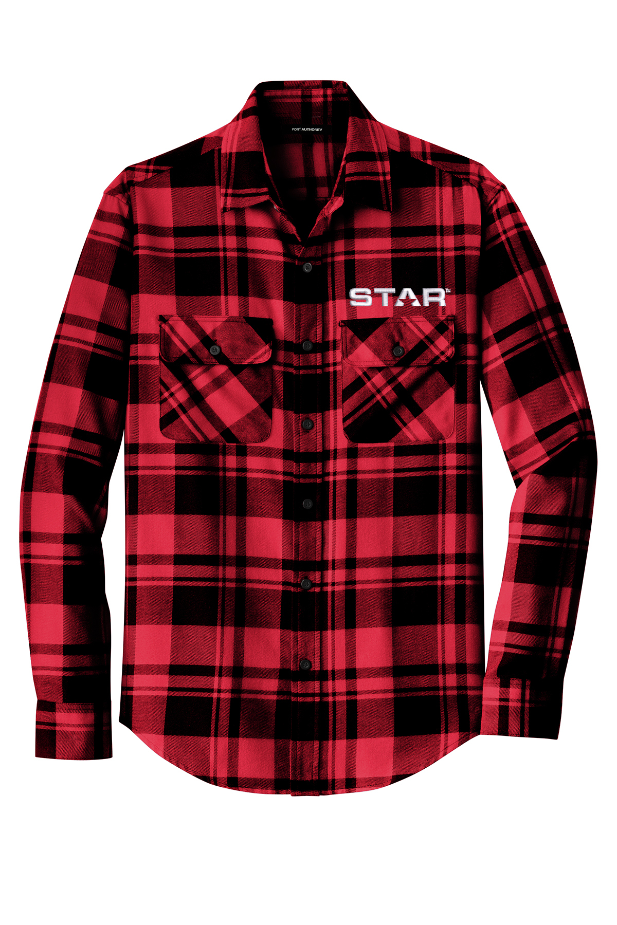 STAR Port Authority® Plaid Flannel Shirt