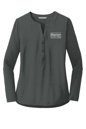 Marion Technical College Ladies Henley Tunic