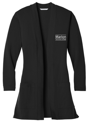 Marion Tech Ladies Concept Long Pocket Cardigan