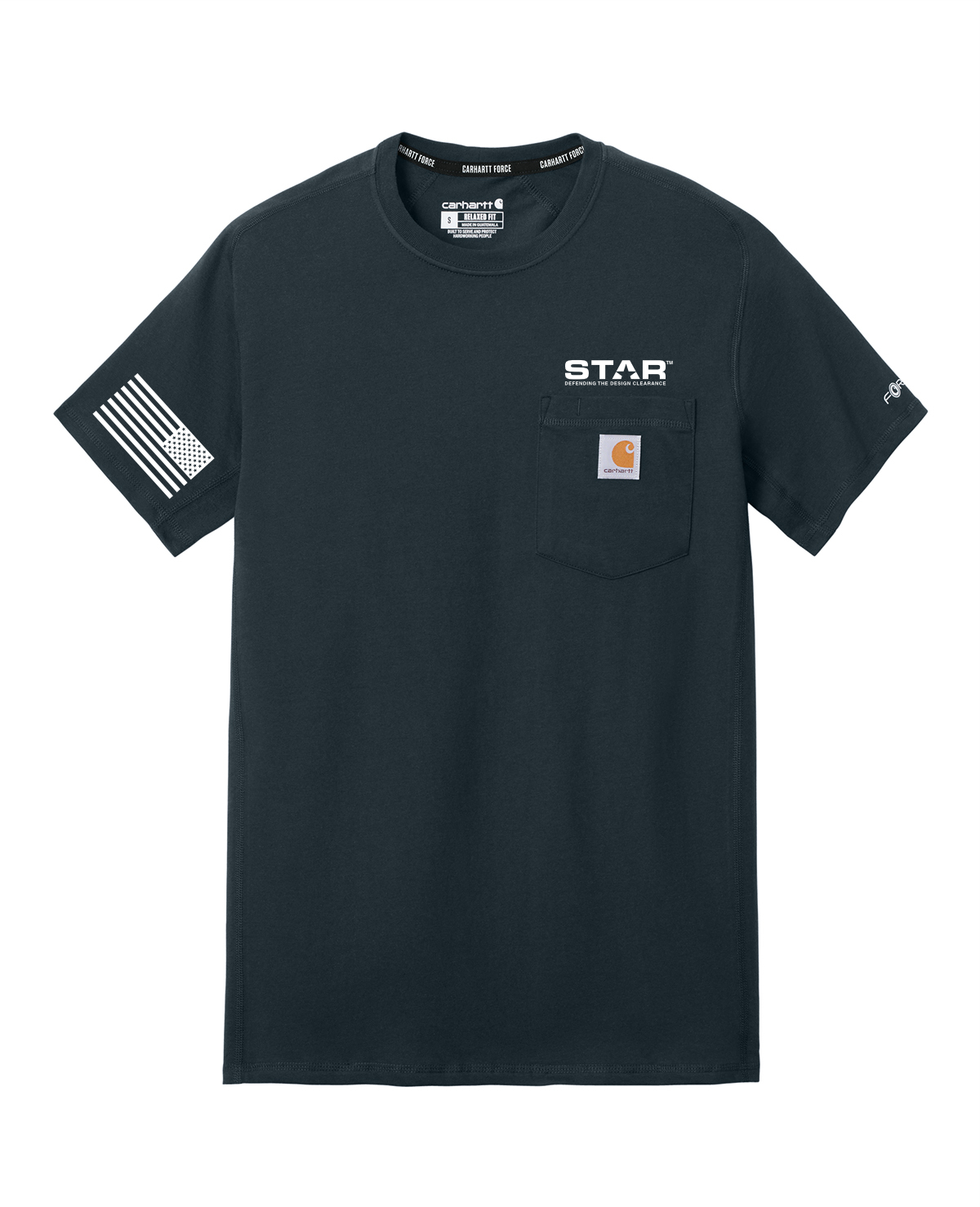 STAR Carhartt Force® Short Sleeve Pocket T-Shirt