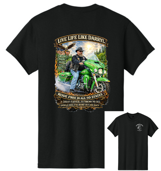 Live Life Like Darryl Gildan T-Shirt