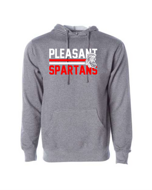 Red & White Pleasant Spartans