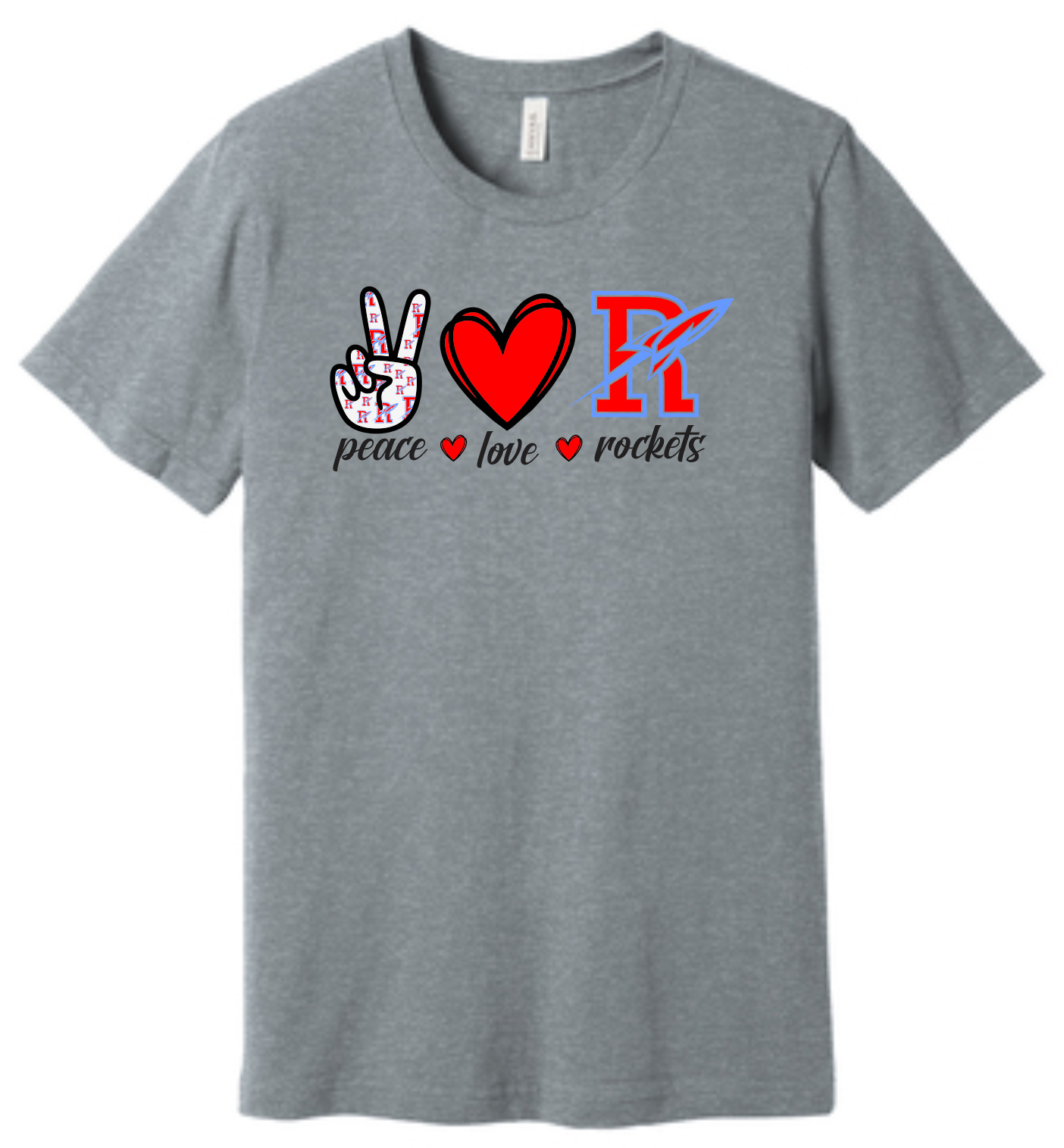 Peace, Love, Ridgedale Bella Canvas T-Shirt