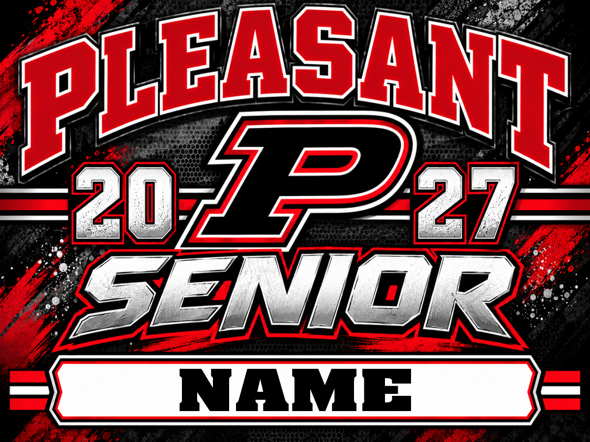 Pleasant Senior Yard Sign