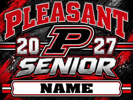 Pleasant Senior Yard Sign