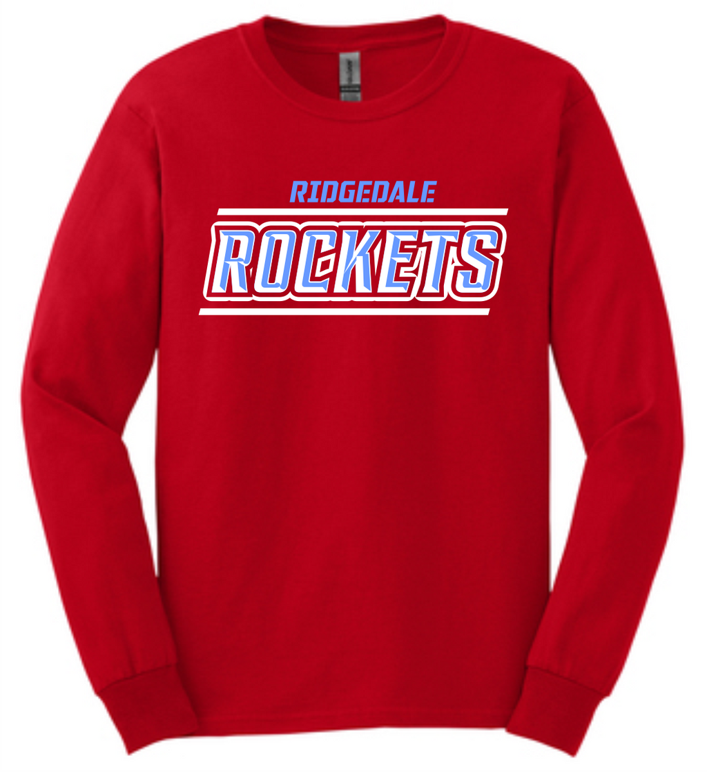 Ridgedale Rockets Gildan Long Sleeve T-Shirt