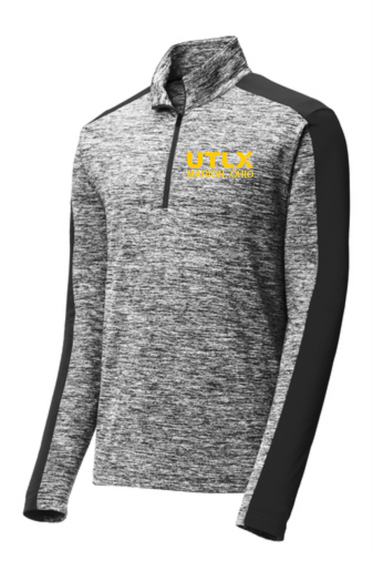 Sport-Tek® PosiCharge® Electric Heather Colorblock 1/4-Zip Pullover (UTLX)