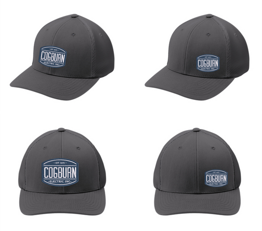 Cogburn Electric Sport-Tek ® Flexfit ® Air Mesh Back Cap