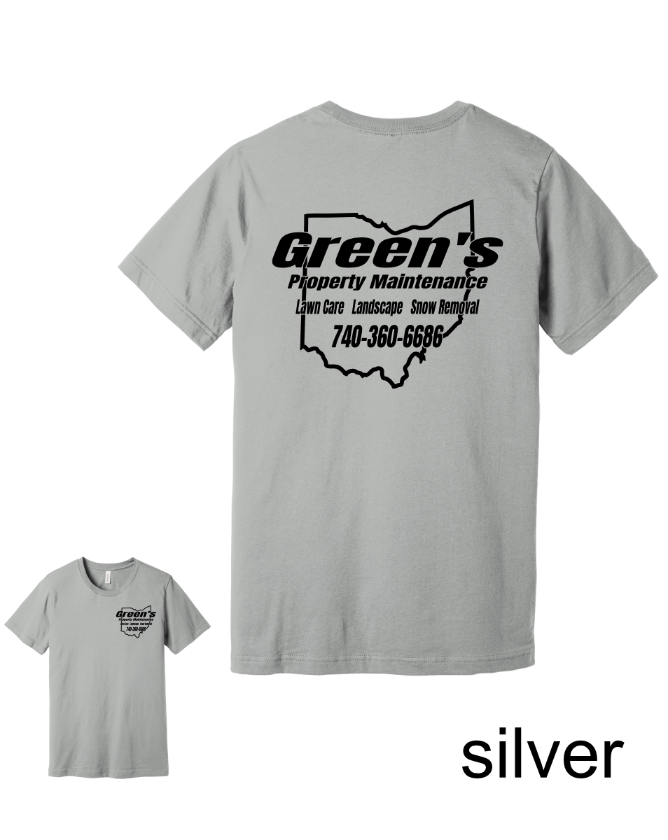 Green's Property Maintenance Bella Canvas T-Shirt