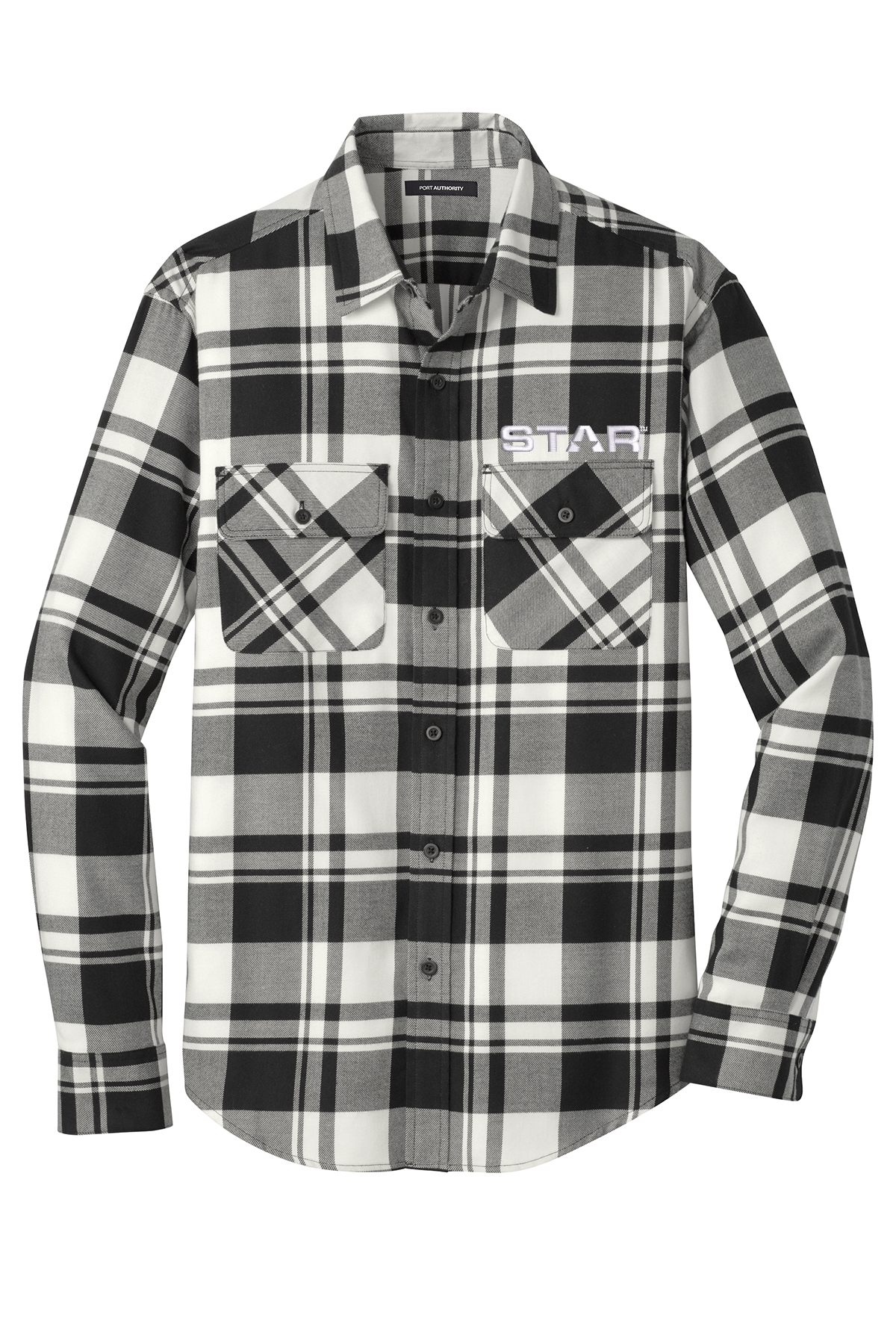 STAR Port Authority® Plaid Flannel Shirt