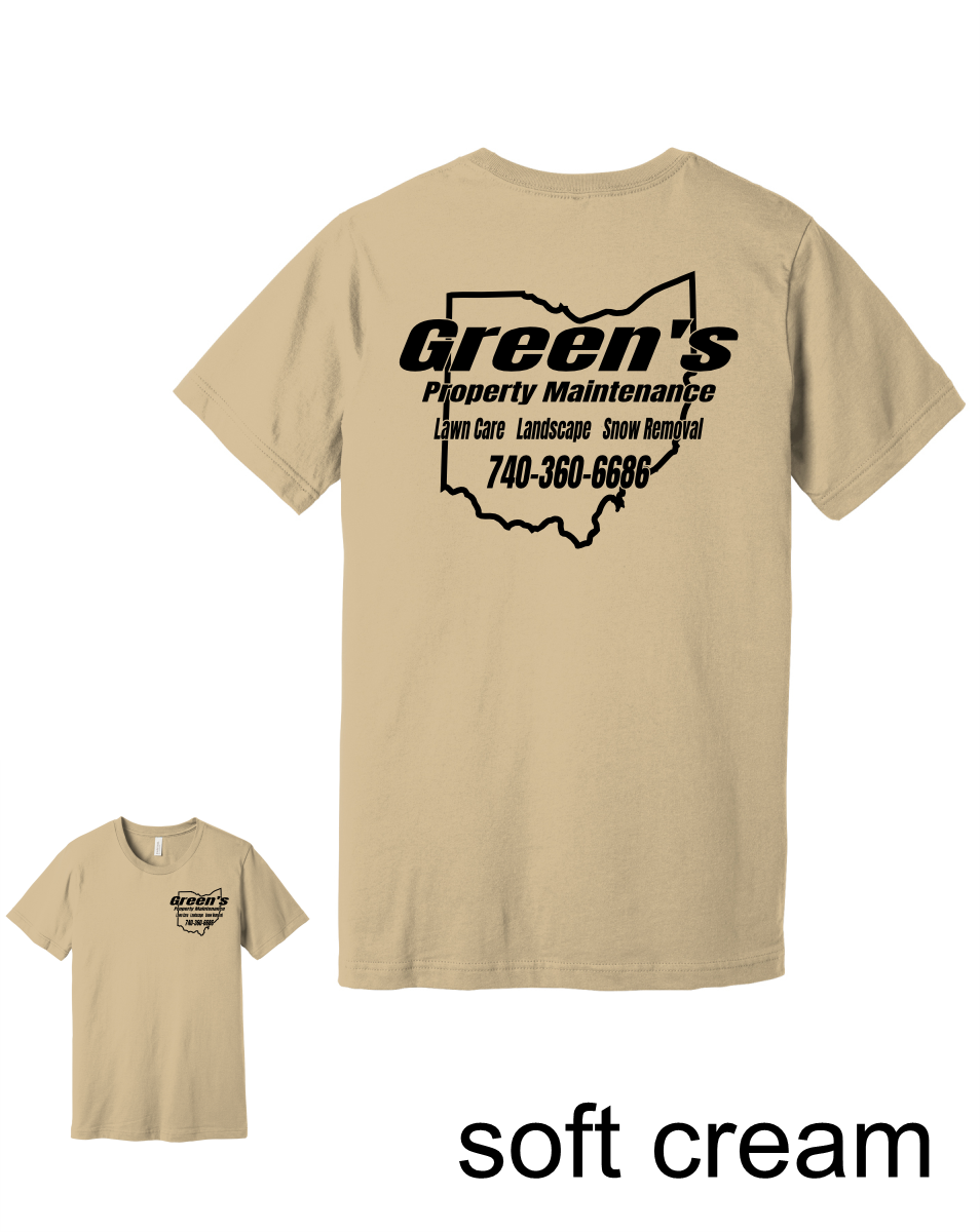 Green's Property Maintenance Bella Canvas T-Shirt