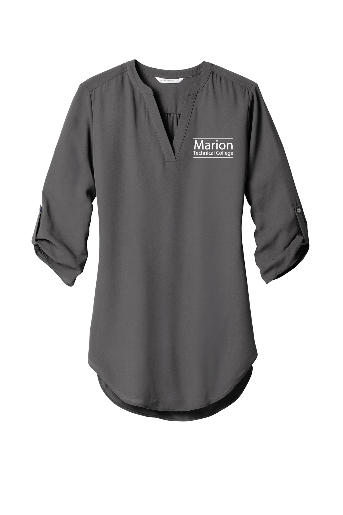 Marion Tech Ladies 3/4-Sleeve Tunic Blouse