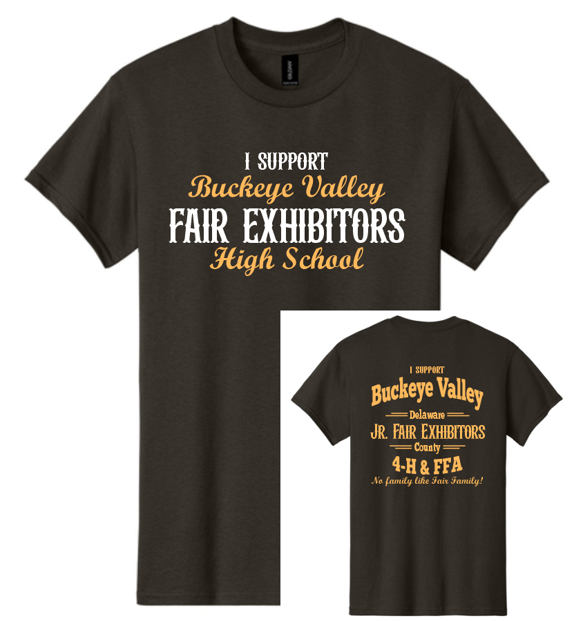 Buckeye Valley I Support Fair Exhibitors T-Shirt