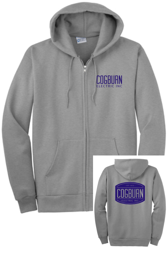 Cogburn Electric Full-Zip Hooded Sweatshirt