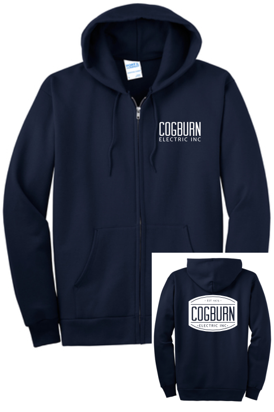 Cogburn Electric Full-Zip Hooded Sweatshirt